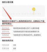 微信支付分怎么提高分数 分享微信支付分提高分